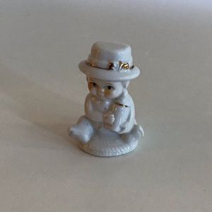 Vintage CWI Baby Shower Ceramic Figurine